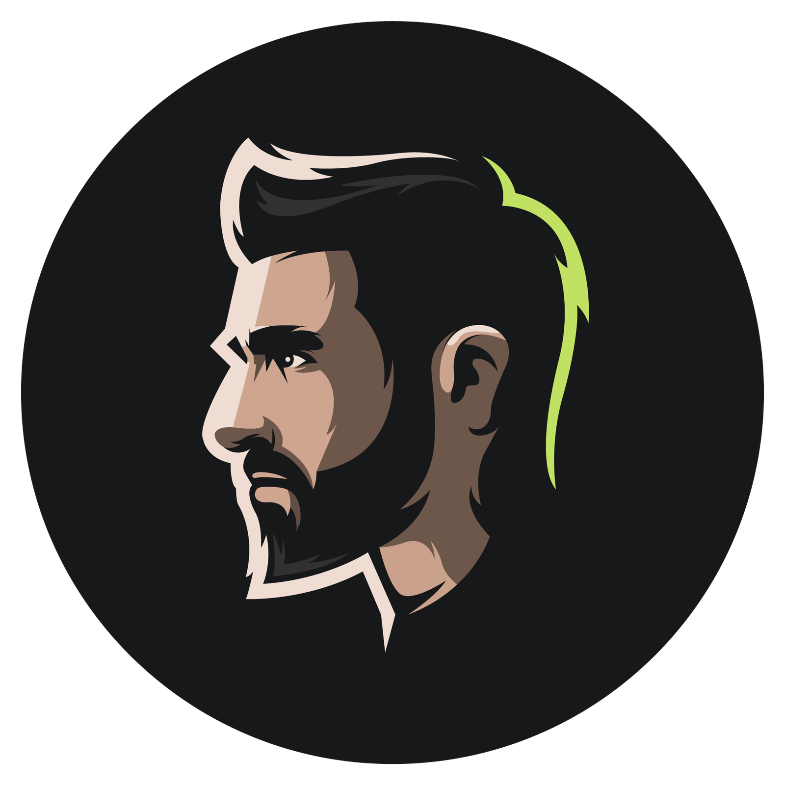 Bilal Rana Face Logo Icon-01